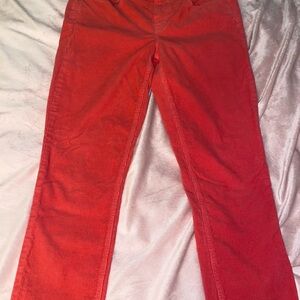 J. Crew Women's Flare Jeans in Vibrant Red
